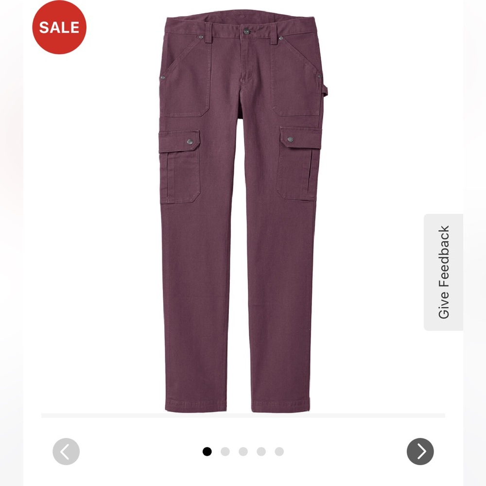 NWT- DULUTH TRADING CO. Women’s DuluthFlexFireHose Slim Leg Cargo Pants
